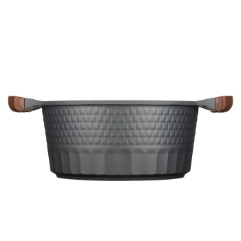 Resto Kitchenware Capella 4,6 l Okrągły Czarny, Drewno