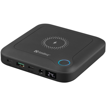 Sandberg All-in1 nešiojamasis kompiuteris Powerbank 24000 mAh