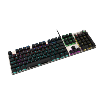 Klawiatura gamingowa czarna US/FORGE GK310 RED MSI