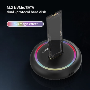 QOLTEC STACJA DOKUJĄCA DYSKÓW SSD M.2 | NVME | SATA | USB-C | 2TB