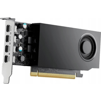 Karta graficzna NVIDIA RTX A400 4GB, GDDR6, 4x DisplayPort, PCI Express 4.0, ATX - ATX bracket, Small Box