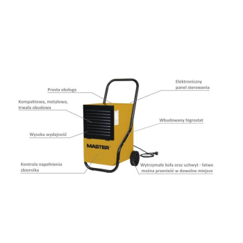 Osuszacz powietrza MASTER DH 752 45,6l/24h