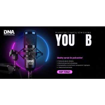 DNA YOU2B zestaw mikrofon interfejs audio statyw