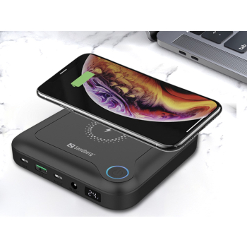 Sandberg All-in1 nešiojamasis kompiuteris Powerbank 24000 mAh