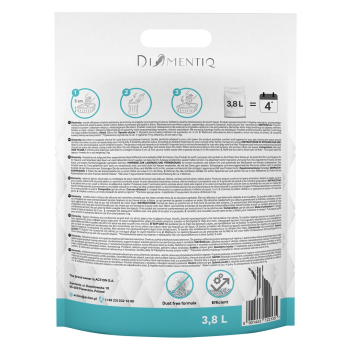 DIAMENTIQ Ocean Breeze - żwirek niezbrylający - 3,8 l