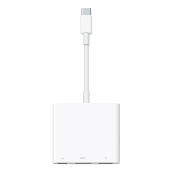 Apple MW5M3ZM/A huby i koncentratory USB Type-C Biały