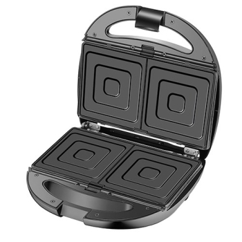 Opiekacz do kanapek Adler AD 3040 (800W; kolor czarny)