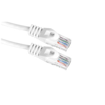 LANBERG PATCHCORD UTP KAT.5E 30M BIAŁY (FLUKE PASSED) PCU5-10CC-3000-W