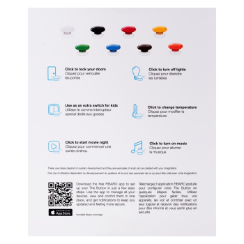 FIBARO  Przycisk zdalnego sterowania  Home Kit FGBHPB-101-1