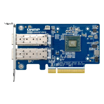 Qnap QXG-25G2SF-E810, 2x SFP28 25Gb, low-profile, PCIe Gen4 x8