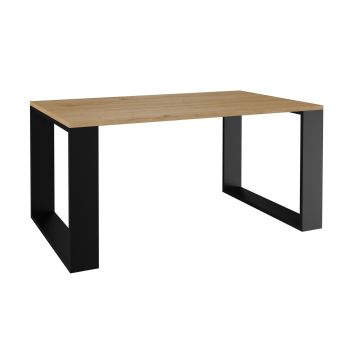 Stolik ława MODERN 90x58xH50 artisan/czarny