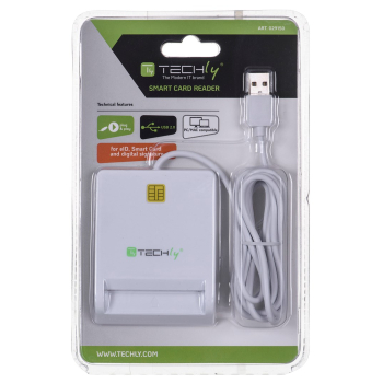 TECHLY CZYTNIK KART INTELIGENTNYCH SMART CARD NA U