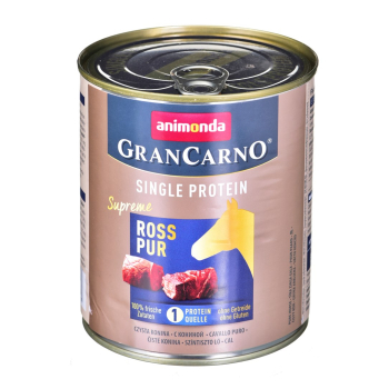 ANIMONDA GranCarno Single Protein konina - mokra karma dla psa - 800g