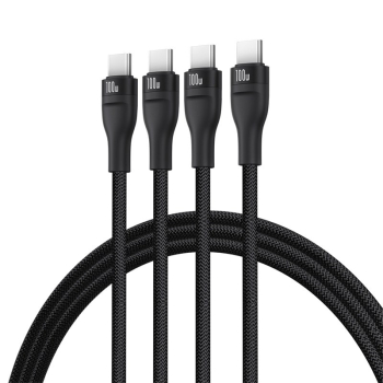 Kabel Baseus Flash Series 3 100W 1,5m (czarny)
