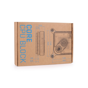 Alphacool Core 1 Aurora Chłodzenie procesora, ARGB