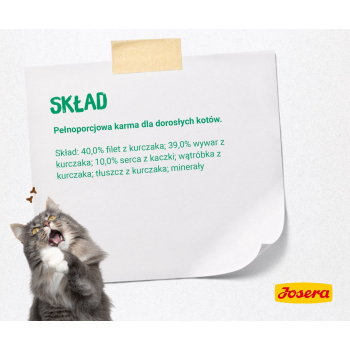 Josera Filet kurczak z kaczką - saszetka 85g