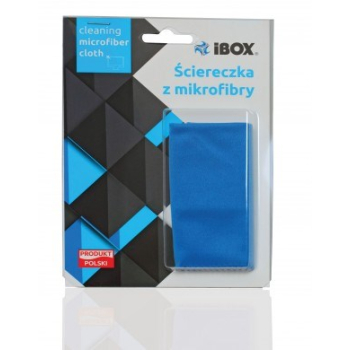 Ściereczka z mikrofibry do czyszczenia matryc IBOX 13 x 18 cm CHMF