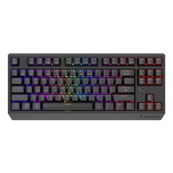 GENESIS Thor 230 TKL klawiatura Gaming USB + RF Wireless + Bluetooth QWERTY US English Czarny