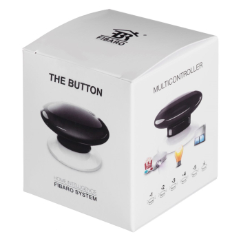 FIBARO Przycisk The Button  FGPB-101-2 ZW5 (Bluetooth, Z-Wave; kolor czarny)