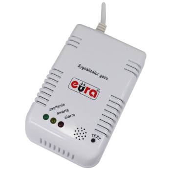 Czujnik gazu ziemnego EURA GD-00A2 GS-860 230V LPG CNG z przewodem