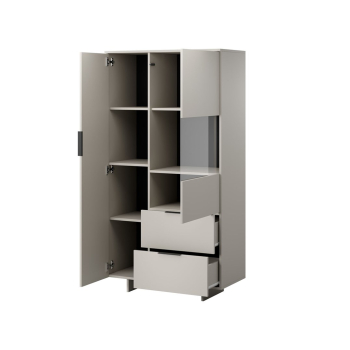 Witryna ALMA 90x41,5xH170 kaszmir