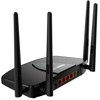 TOTOLINK X5000R AX1800 WIRELESS DUAL BAND GIGABIT ROUTER vlan router bezprzewodowy Gigabit Ethernet Dual-band (2.4 GHz/5 GHz) Czarny