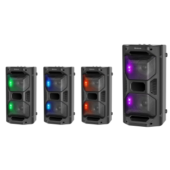 DEFENDER GŁOŚNIK BLUETOOTH 5.0 RAGE 50W LED/BT/FM/USB/MIC/TWS 65109