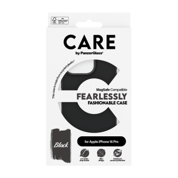 PanzerGlass CARE by PG BLK MagSafe iPhone16 6.3 Pro pokrowiec na telefon komórkowy Przezroczysty