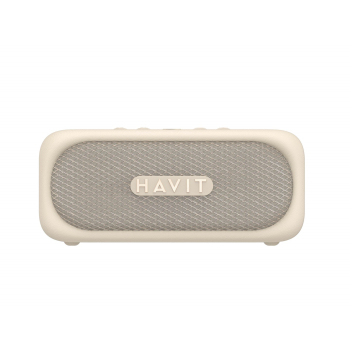 Głośnik bezprzewodowy bluetooth Havit SK905BT (beżowy)