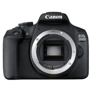Canon EOS 2000D + EF-S 18-55mm f/3.5-5.6 III Zestaw do lustrzanki 24,1 MP CMOS 6000 x 4000 px Czarny