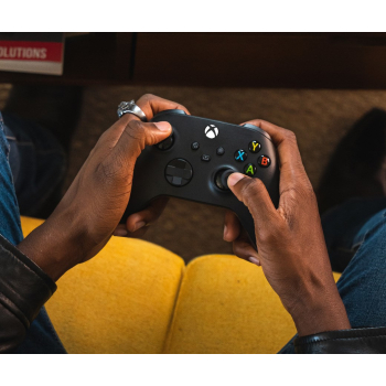 Microsoft Xbox kontroler bezprzewodowy Carbon Black (WYPRZEDAŻ)