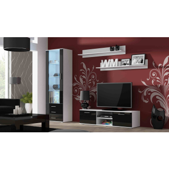 Zestaw SOHO 7 (RTV140 + Wit S1 + Półki) BI/CZ POŁ.
