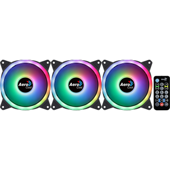 WENTYLATOR AEROCOOL PGS DUO 12 PRO ARGB (3x120)
