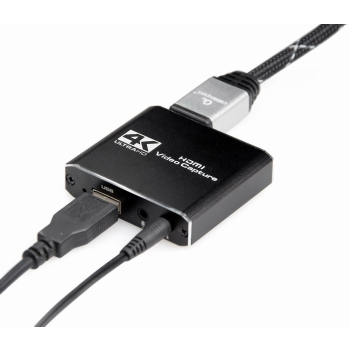 GEMBIRD GRABBER USB HDMI 4K NAGRYWARKA OBRAZU, PASS-THROUGH
