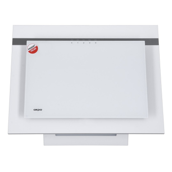 Okap AKPO WK-4 NERO LINE 2.0 50 BIAŁY T300 Liniowy LED/Siłownik