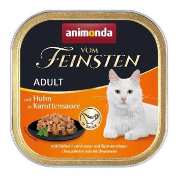ANIMONDA Vom Feinsten Classic Cat kurczak w sosie marchewkowym - mokra karma dla kota - 100 g