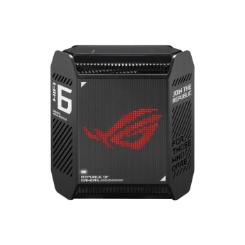 ASUS ROG Rapture GT6 AX10000 AiMesh 1 Pack Tri-band (2.4 GHz/5 GHz/5 GHz) Wi-Fi 6 (802.11ax) Czarny 4 Wewnętrzne