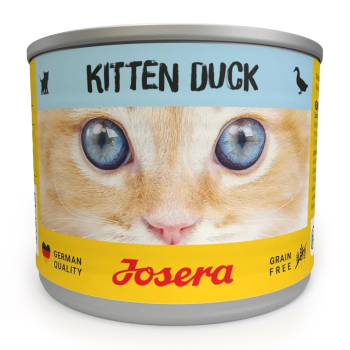 Josera Kitten kaczka puszka dla kotów 200g