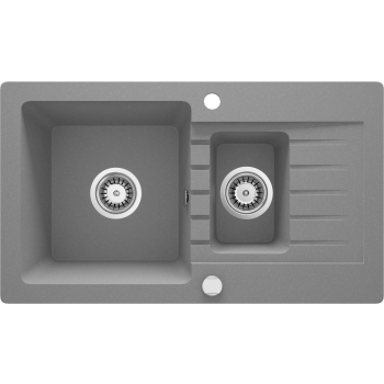 Zlewozmywak granitowy 1.5-komorowy z ociekaczem ZQZ_S513 5908212043776