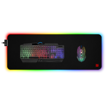 DEFENDER PODKŁADKA GAMING ULTRA LIGHT LED 900X350X4MM 50566