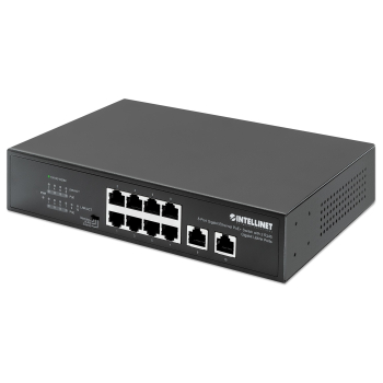Switch giga 8P poe+ 2P uplink