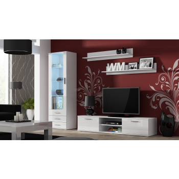Witryna SOHO S1 biały/ biały połysk