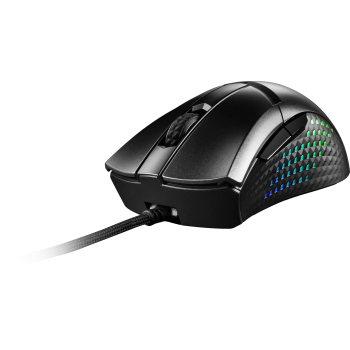 MSI CLUTCH GM51 LIGHTWEIGHT WIRELESS myszka Gaming Po prawej stronie RF Wireless + Bluetooth + USB Type-C Optyczny 26000 DPI