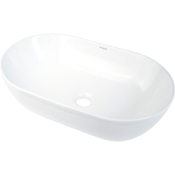 Umywalka ceramiczna nablatowa Deante PEONIA CDE_6U5S Biała