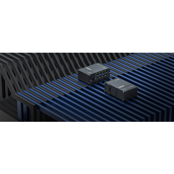 Teltonika NETWORKS TSW040 8-Port PoE+ Switch Nie zarządzany Fast Ethernet (10/100) Obsługa PoE Czarny
