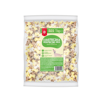 Maced Ciastka Kostka Wanilia Mix - przysmak dla psa - 1 kg