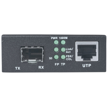 INTELLINET MEDIA KONWERTER GIGABIT ETHERNET NA SLOT SFP 510493