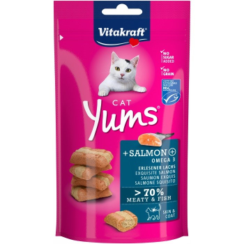 VITAKRAFT CAT YUMS łosoś  przysmak dla kota 40g