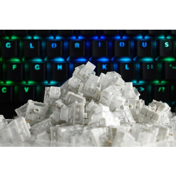 Glorious PC Gaming Race KAI-WHITE przełącznik klawiszowy Biały 120 szt.