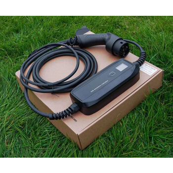 Extralink Przenośna ładowarka do samochodu elektrycznego BS-PCD030 16A 3.6kW Schuko 1 faza, 5,5m, wyświetlacz LCD, IP67
